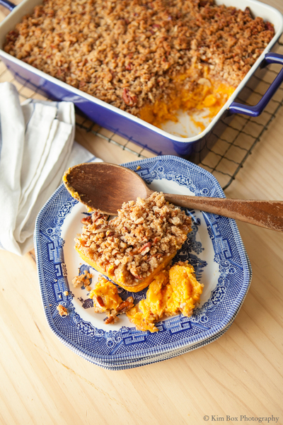 Sweet Potato Casserole with Pecan Praline Topping Sweet Potato Casserole with Pecan Praline Topping