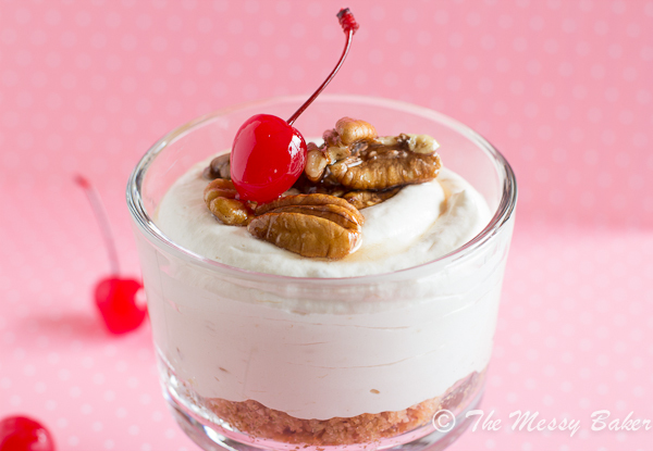 No-Bake Banana Sundae Cheesecake No-Bake Banana Sundae Cheesecake