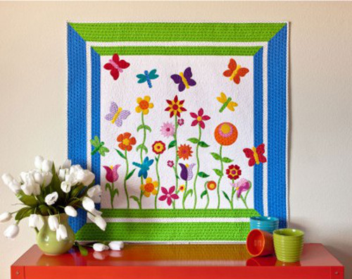 Applique Butterfly Garden