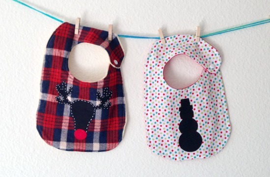 Cute Christmas Baby Bib Patterns