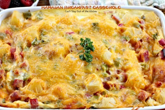 Hawaiian Breakfast Casserole Hawaiian Breakfast Casserole