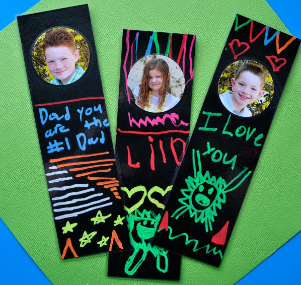 Father's Day Picture Bookmark Fathers Day Picture Bookmark