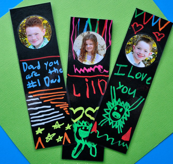 Fathers Day Picture Bookmark