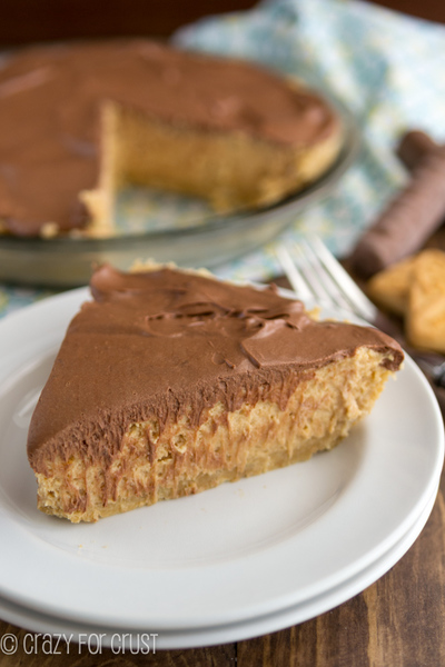 Rewind No-Bake Peanut Butter Twix Pie Rewind No Bake Peanut Butter Twix Pie
