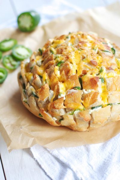 Jalapeno Popper Pull-Apart Bread