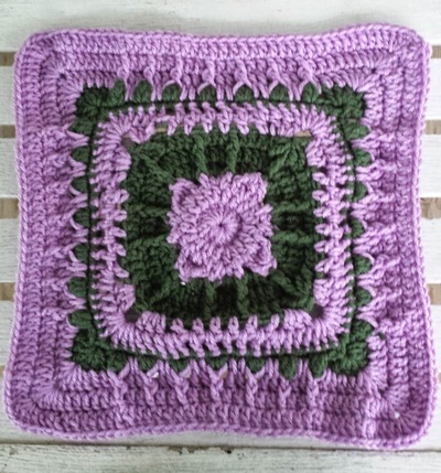 Enchanted Lilac Granny Square