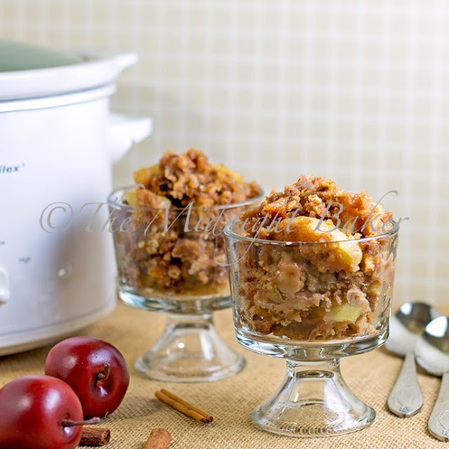 Savory Slow Cooker Apple Dapple Pudding Savory Slow Cooker Apple Dapple Pudding