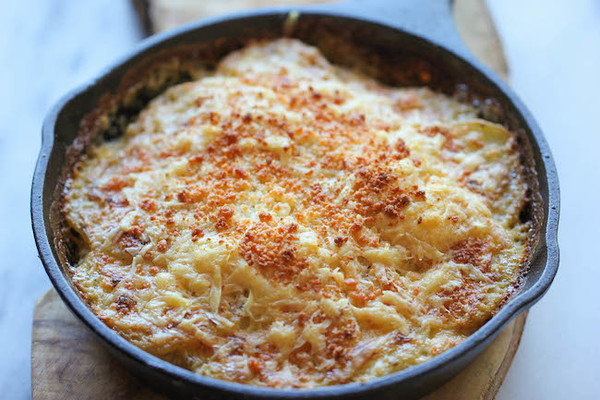 Parmesan Crusted Scalloped Potatoes Parmesan Crusted Scalloped Potatoes