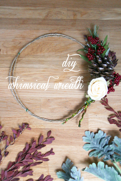 DIY Floral Foliage Wreath