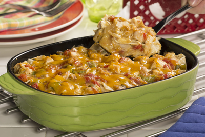 Light King Ranch Chicken Casserole