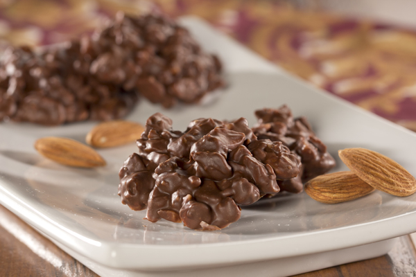 Chocolate Almond Clusters