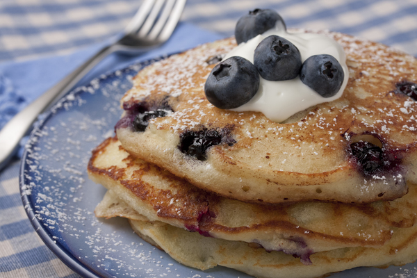 Blueberry Buttermilk Pancakes