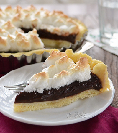 Old Fashioned Chocolate Pie