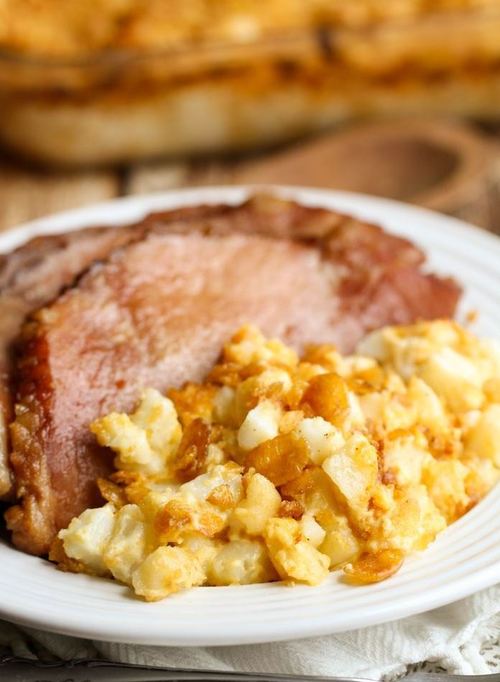 Cheesy Potato Casserole Cheesy Potato Casserole