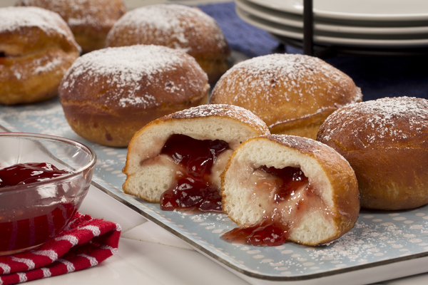 Homemade Jelly Donuts