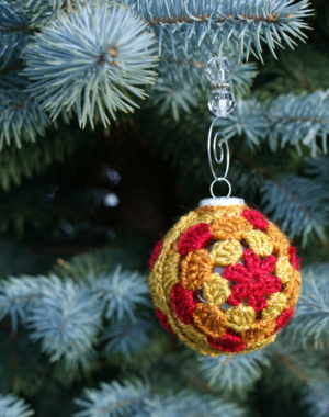 Crochet Ornament Cover