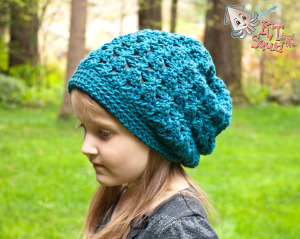 Easy Sweater Yarn Crochet Beanie Pattern