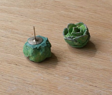 Gorgeous Green Succulent DIY Earrings