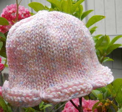 Scallop Edge Baby Hat