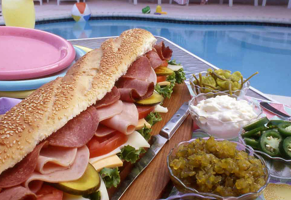 Antipasto Gondola Sandwich