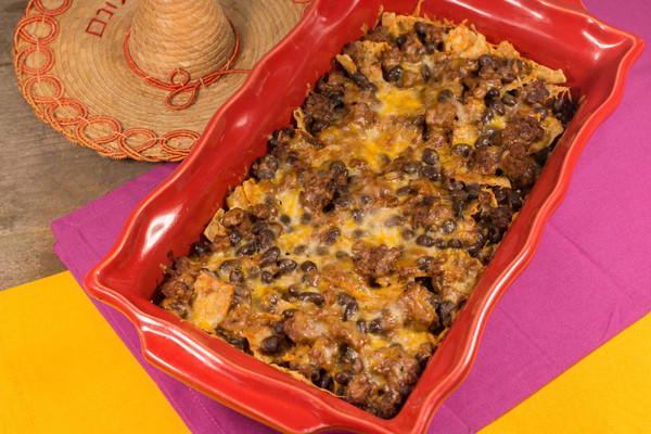 Awesome Beef Taco Casserole