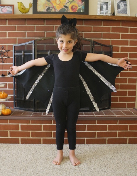 Homemade Bat Costume Homemade Bat Costume