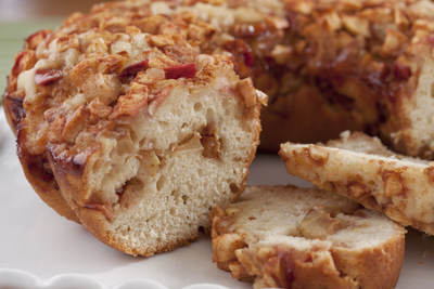 Apple-Filled Pound Cake
