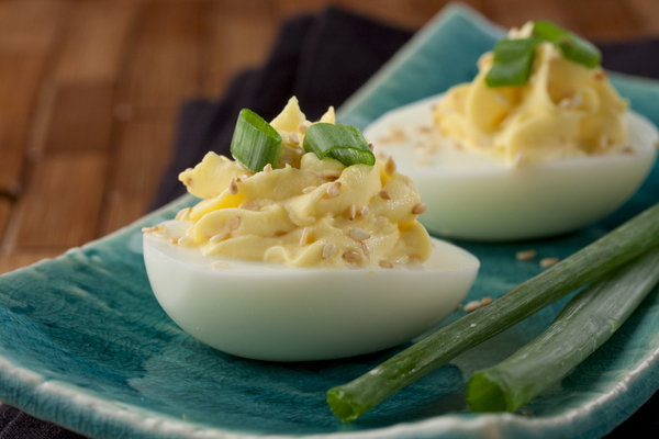 Asian Deviled Eggs