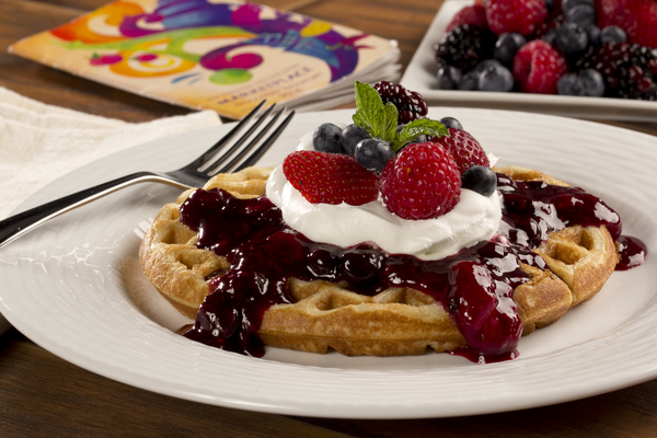 Belgian Berry Waffles Belgian Berry Waffles