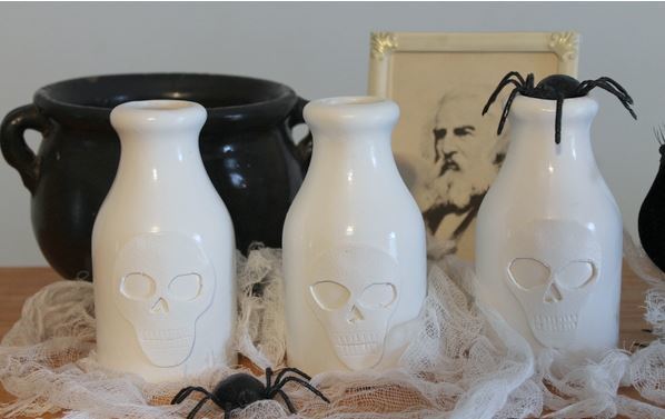 Pottery Barn Knock-Off Skull Vase Pottery Barn Knock-Off Skull Vase