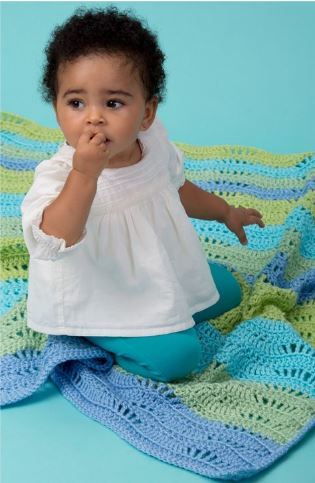Naptime Ripple Baby Afghan Naptime Ripple Baby Afghan