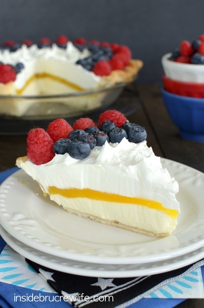 Lemon Cream Berry Pie Lemon Cream Berry Pie