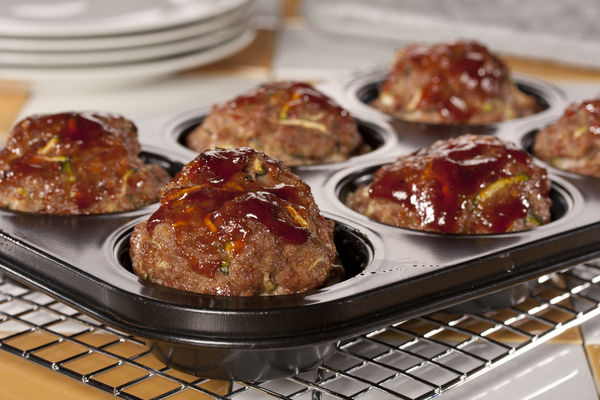 Two-Step Meat Loaf Muffins Two-Step Meat Loaf Muffins