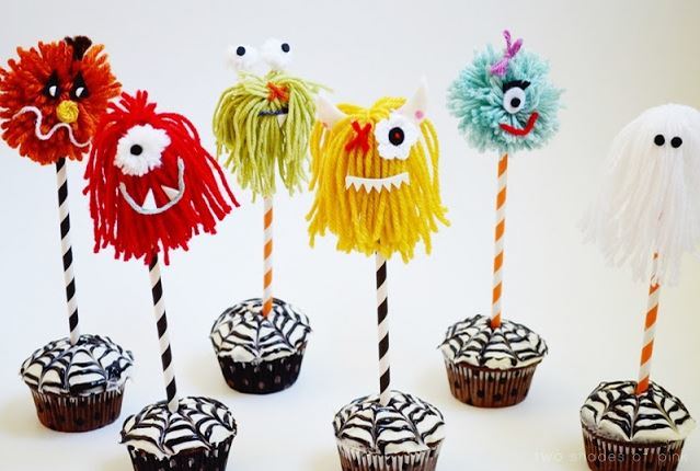 Monster Cupcake Toppers Monster Cupcake Toppers