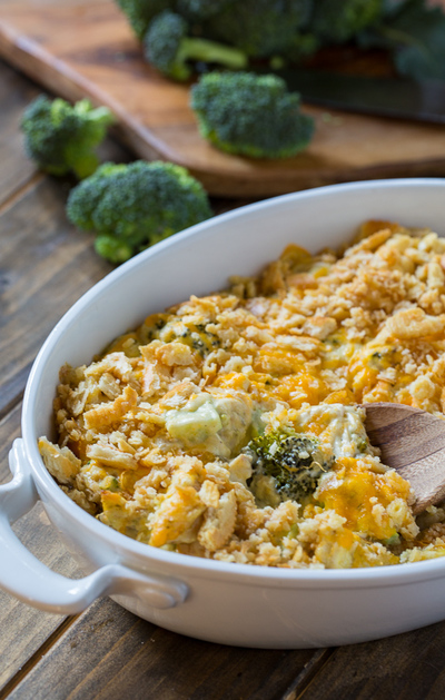 Cheesy Chicken Divan Casserole Cheesy Chicken Divan Casserole