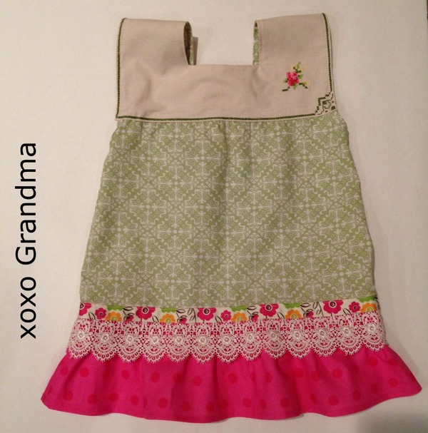 Turn an Embroidered Napkin Into a Yolk - a Refashion