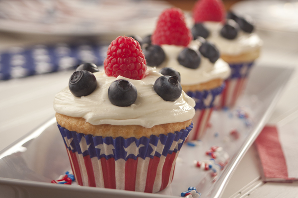 Fourth of July Cupcakes Fourth of July Cupcakes