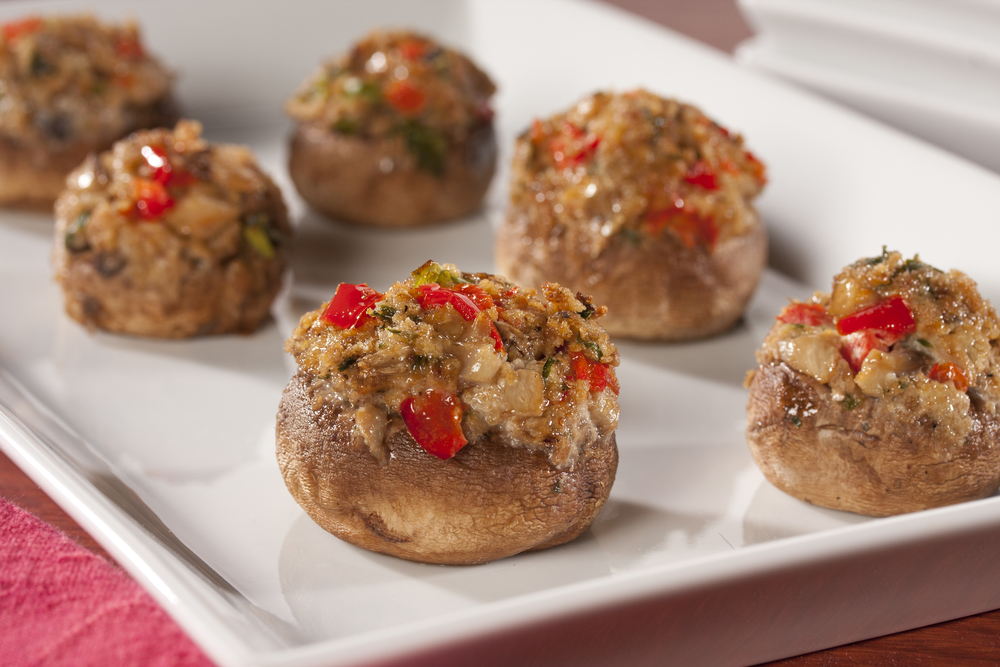 Cheesy Stuffed Mushrooms | EverydayDiabeticRecipes.com