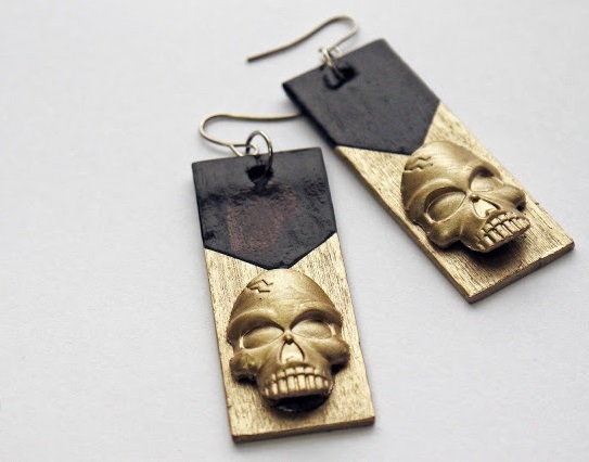 Fabulous Skull DIY Earrings Fabulous Skull DIY Earrings