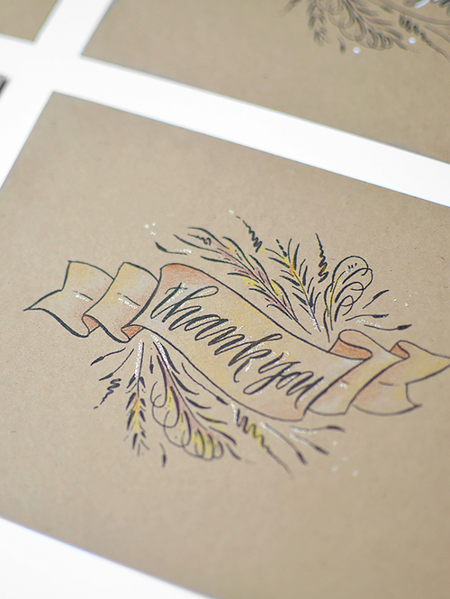 Printable Fall-Themed Thank You Card Printable Fall-Themed Thank You Card