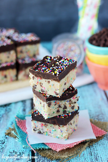 Funfetti Cookie Dough Bars