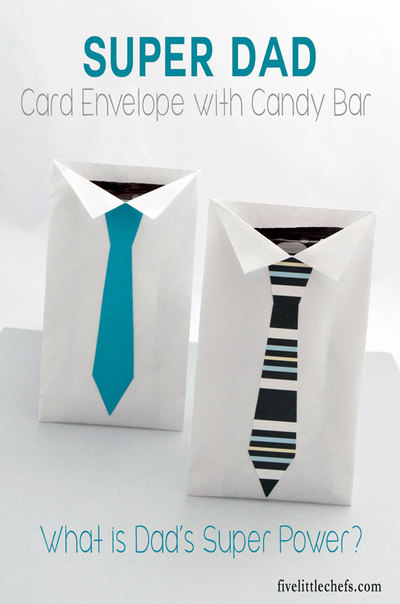 Super Dad Card with Candy Bar Super Dad Card with Candy Bar