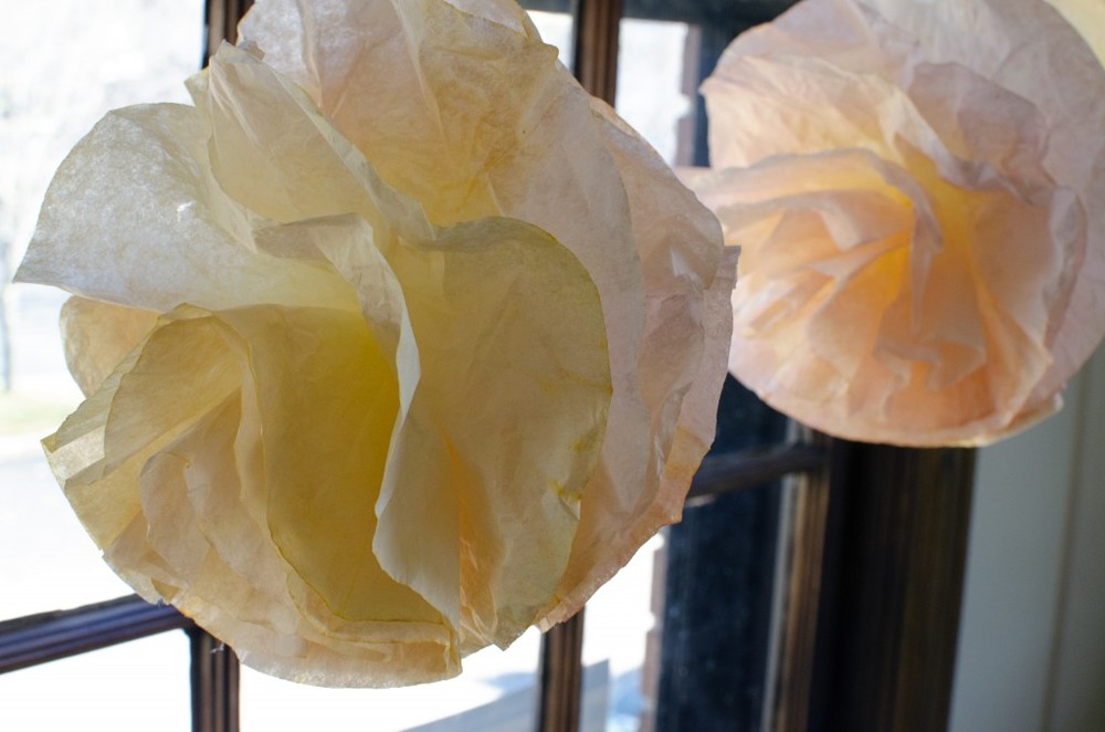 Coffee Filter Garland