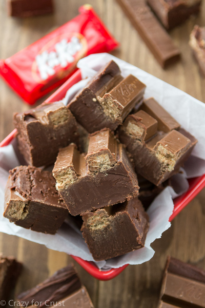 Homemade Kit Kat Fudge Homemade Kit Kat Fudge