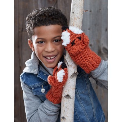 Whimsical Fox Mittens