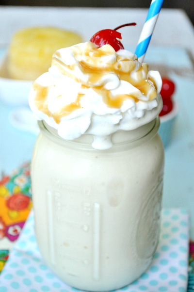 Upside Down Pineapple Cake Shake Upside Down Pineapple Cake Shake