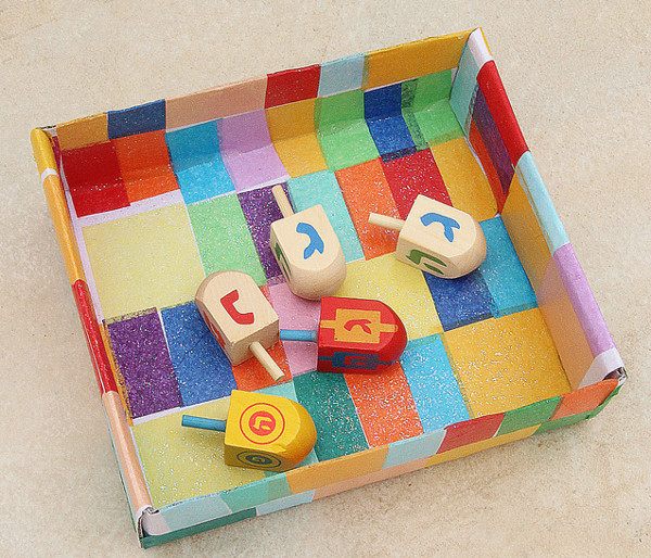 Hanukkah Decoupage Craft Box Hanukkah Decoupage Craft Box