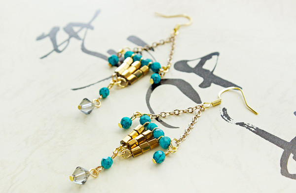 Lucky Lantern DIY Earrings Lucky Lantern DIY Earrings