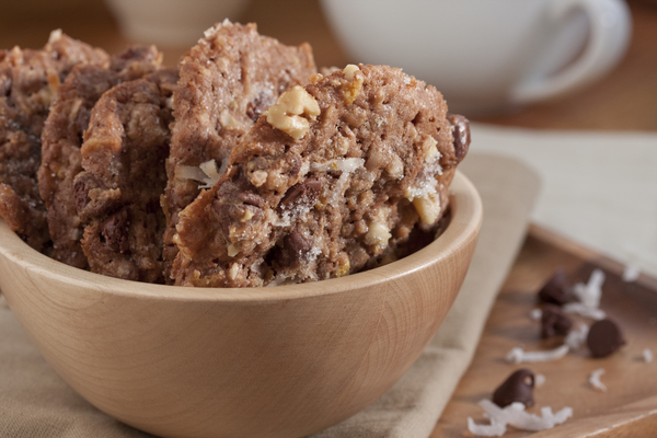 Chocolate Coconut Crunchers Chocolate Coconut Crunchers