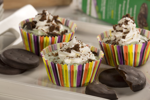 Mini Grasshopper Pies